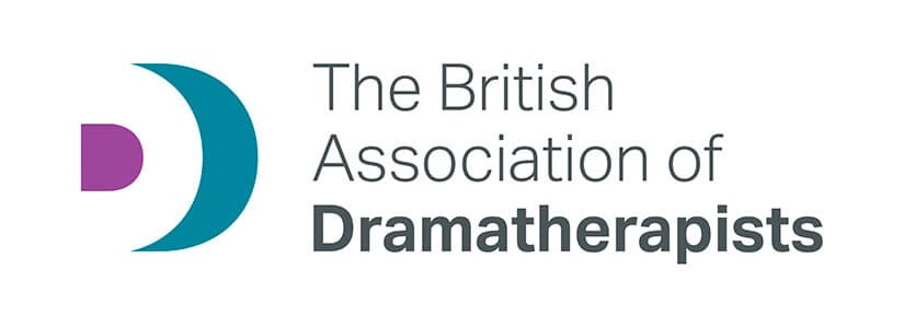 Logo for The British Association of Dramatherapists. This shows that YTherapy include therapists who are members of BADth.